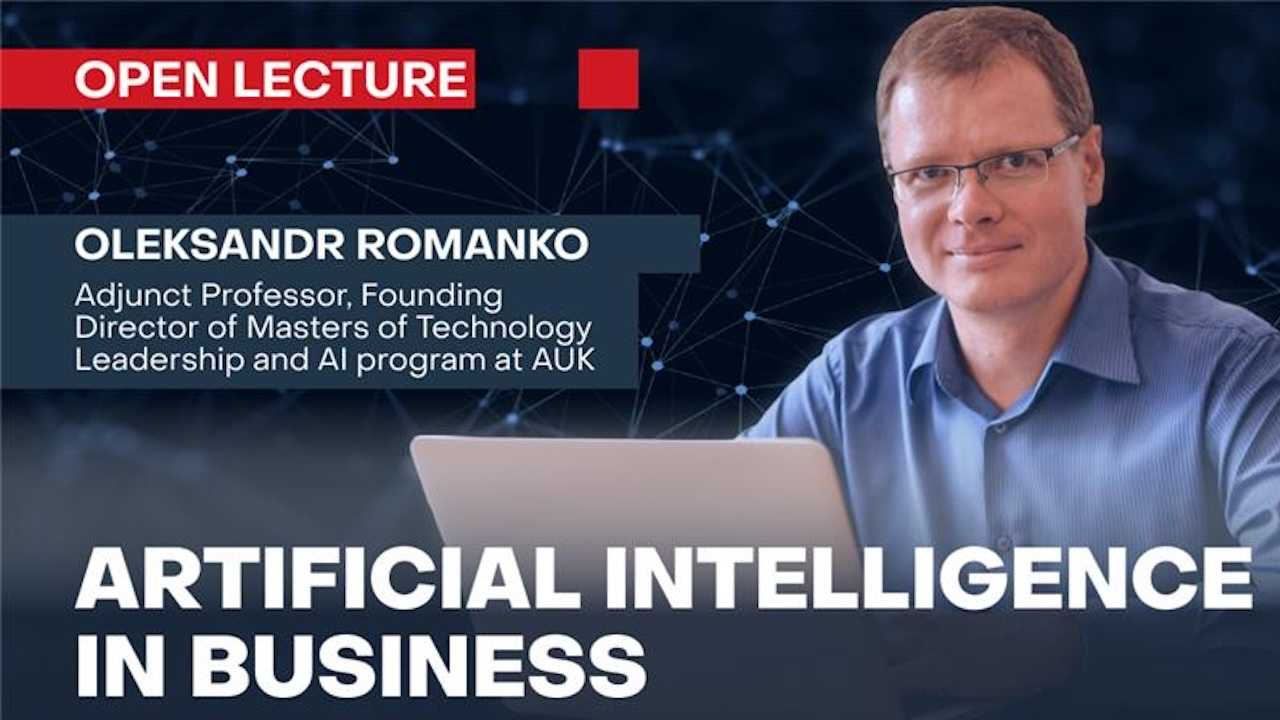 Invitation to a Lecture ‘AI in Business: Making Smart Decisions in the Age of Data’