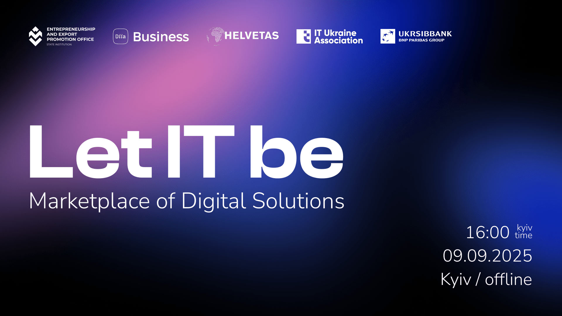 Let IT be: Marketplace of Digital Solutions