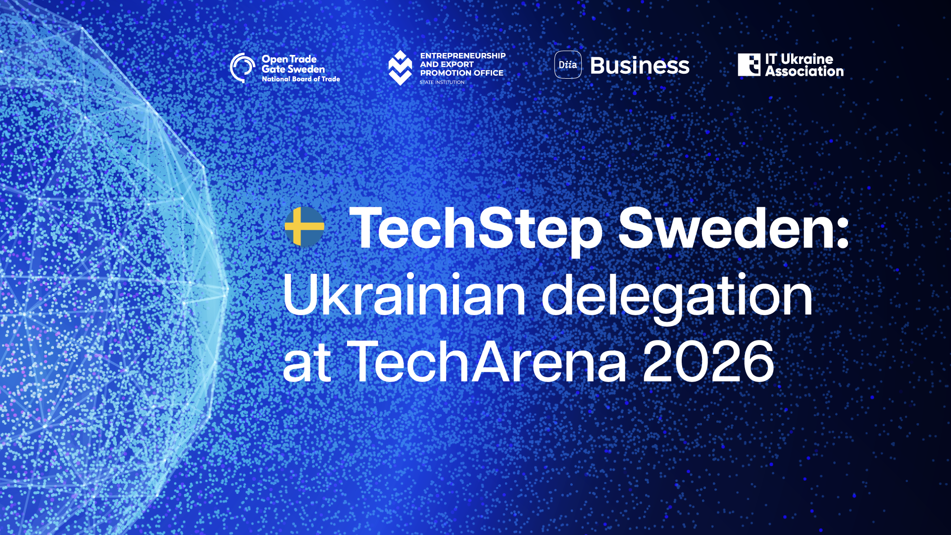 TechStep Sweden: українська делегація на TechArena 2026 TechStep Sweden: українська делегація на TechArena 2026