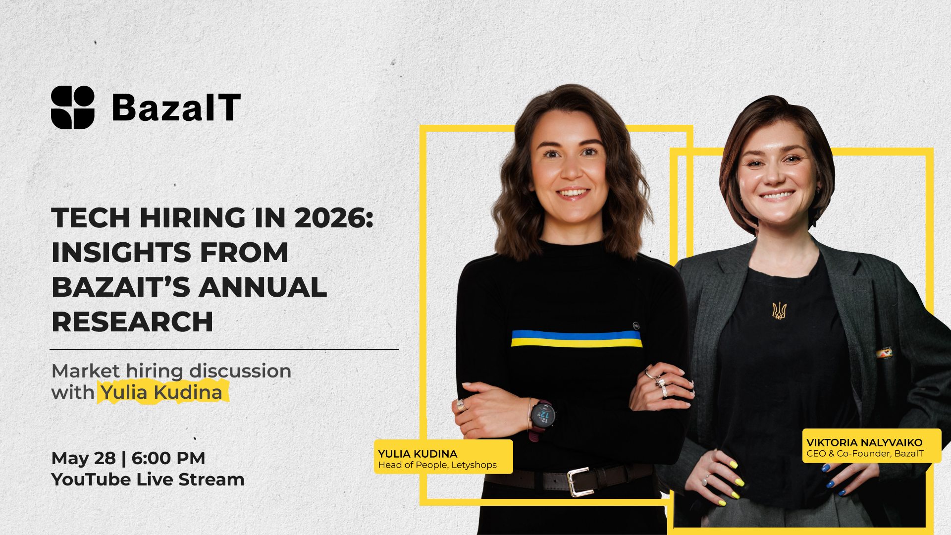 Tech Hiring in 2026: Insights from BazaIT’s Annual Research Tech Hiring in 2026: Insights from BazaIT’s Annual Research