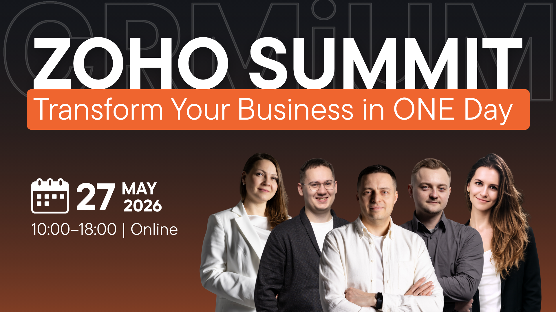 ZOHO SUMMIT 2026