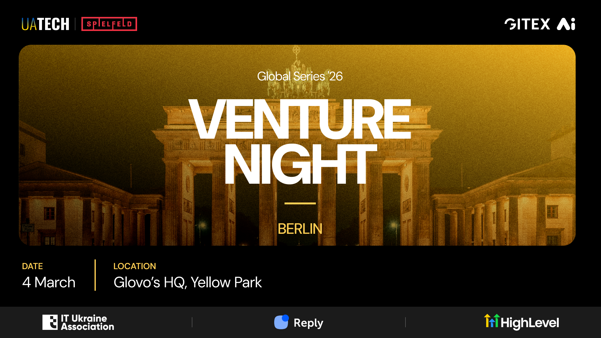 UAtech Venture Night @ Gitex AI Berlin