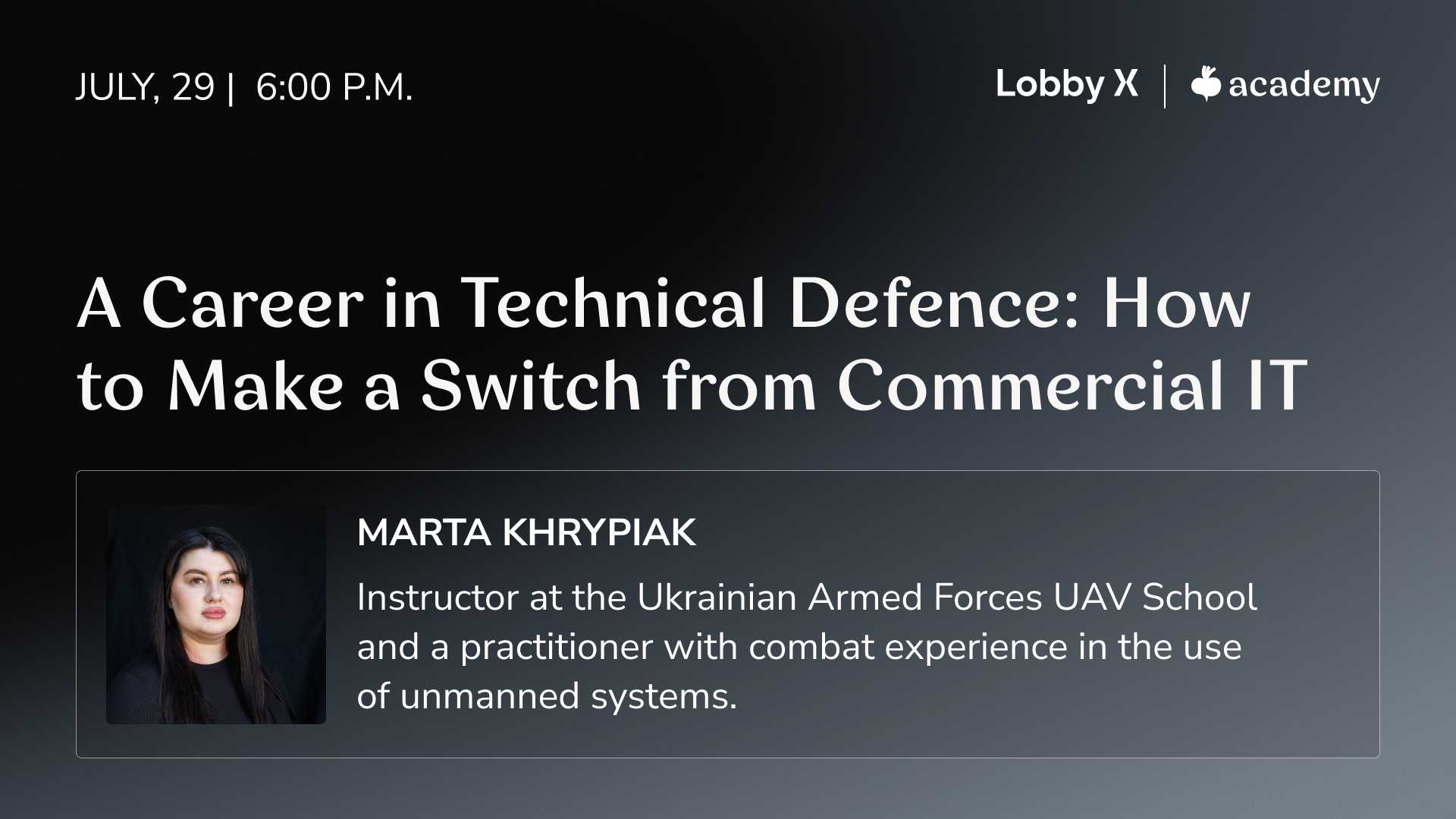 A Career in Technical Defense: How to Switch from Commercial IT A Career in Technical Defense: How to Switch from Commercial IT