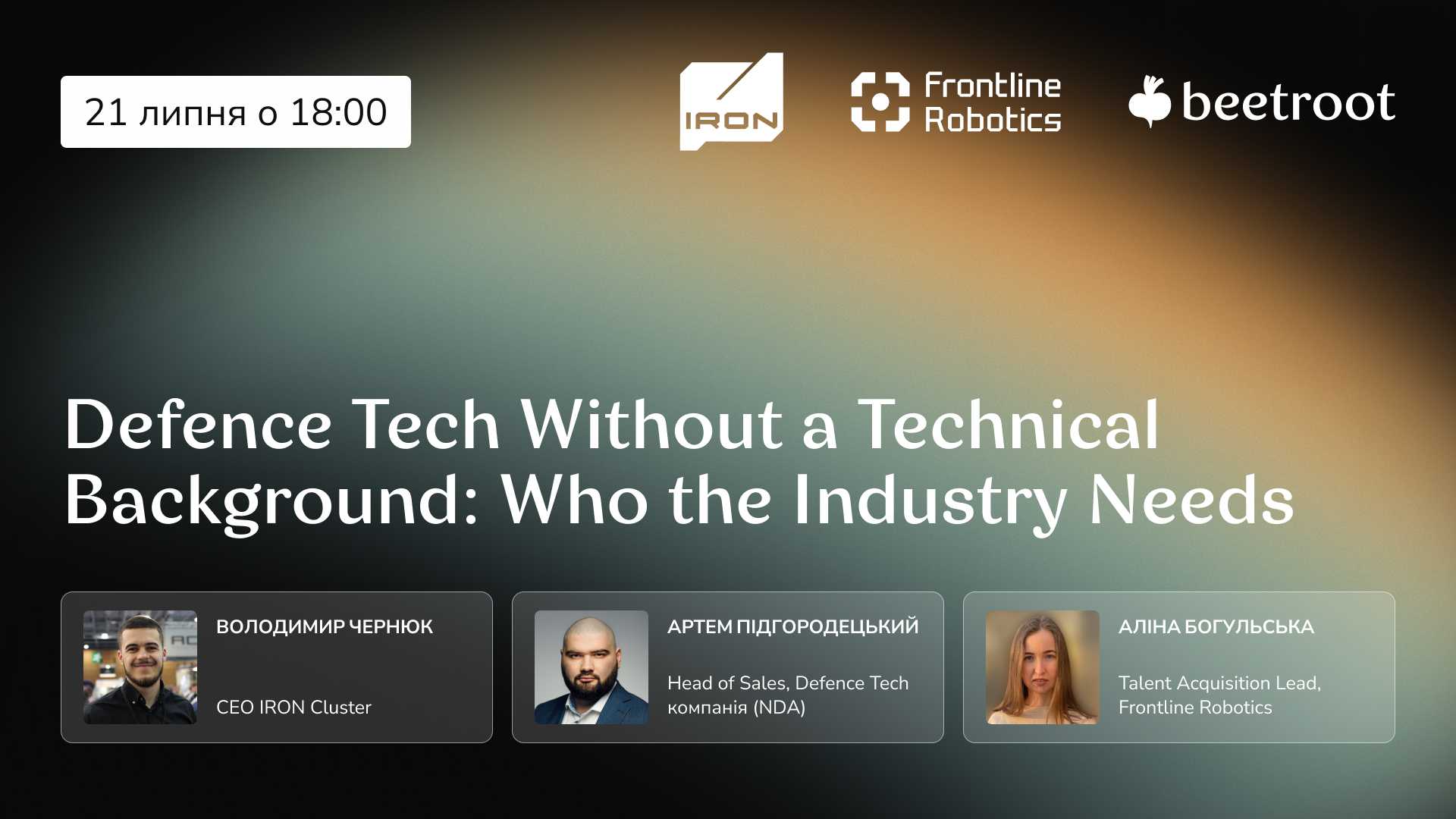 Defense Tech Without a Technical Background: Who the Industry Needs Defense Tech Without a Technical Background: Who the Industry Needs