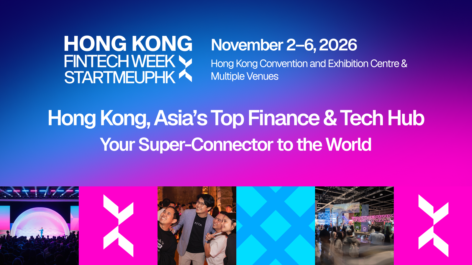 Hong Kong FinTech Week x StartmeupHK 2026 Hong Kong FinTech Week x StartmeupHK 2026