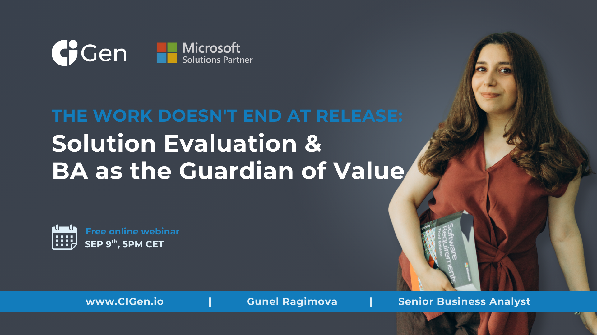 Solution Evaluation and the BA as guardian of value 
