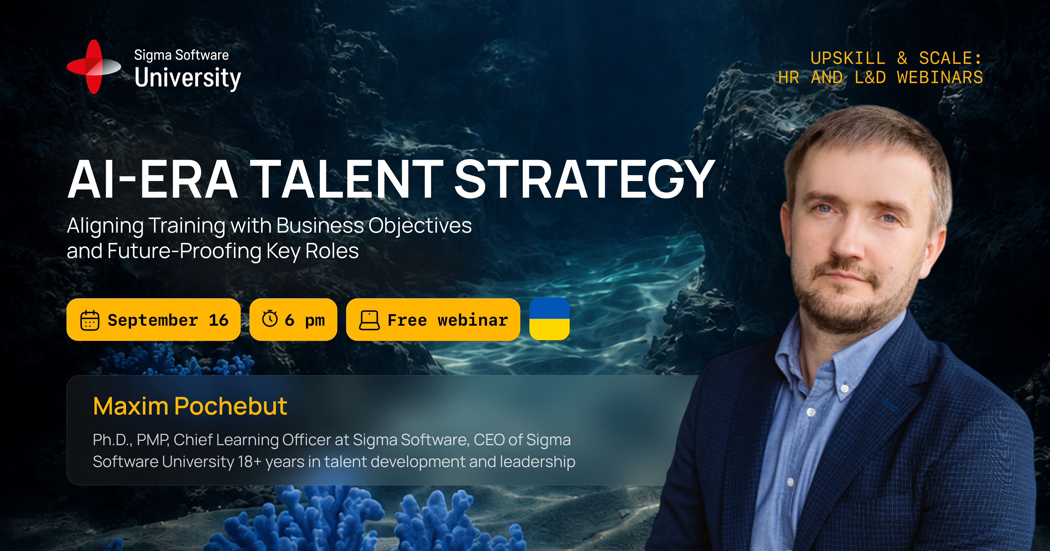 Business Webinar Talent Development Strategy in the AI Era