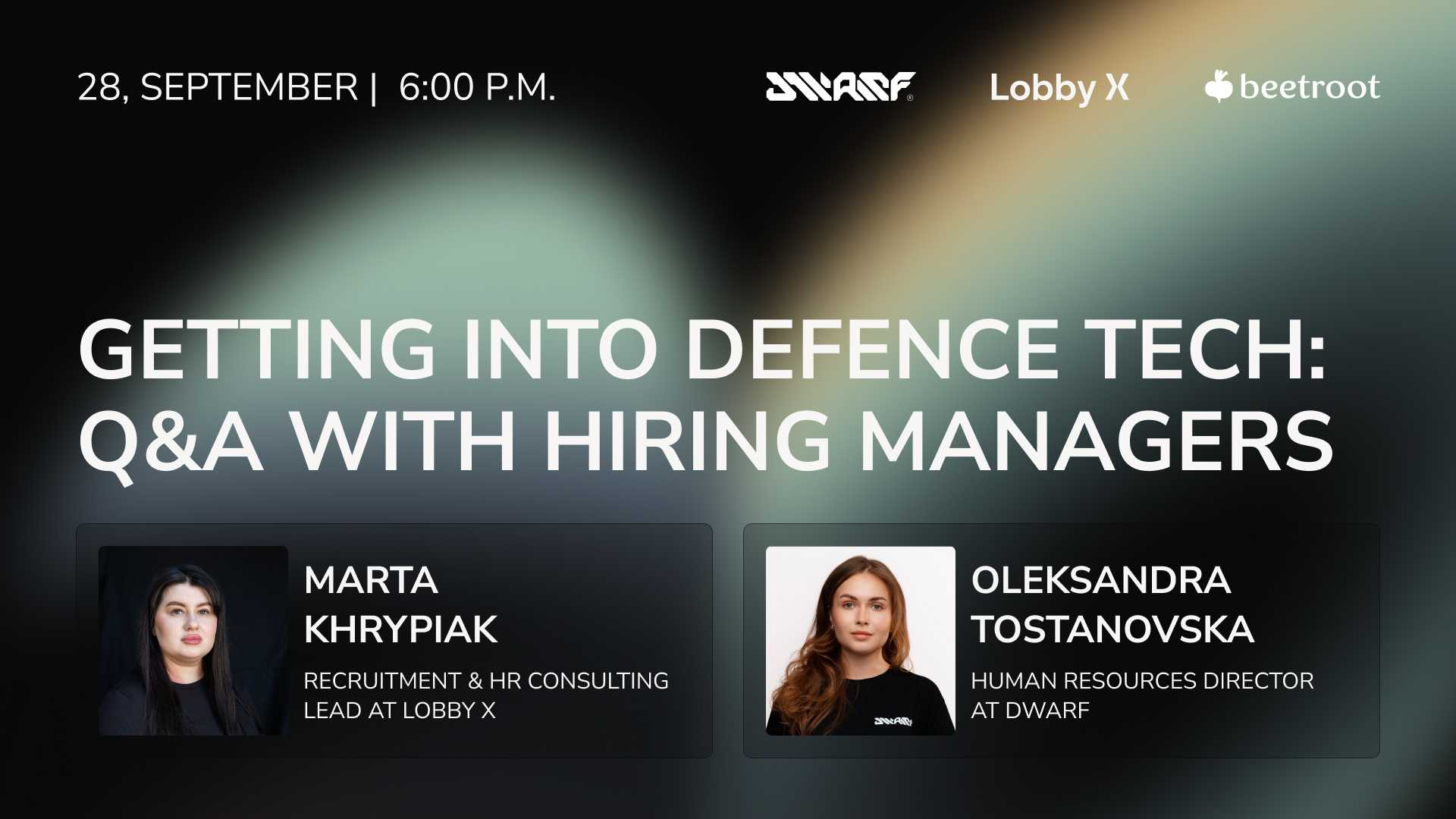 Getting into Defense Tech: Q&A with Hiring Managers Getting into Defense Tech: Q&A with Hiring Managers